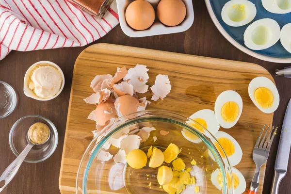 Deviled eggs view