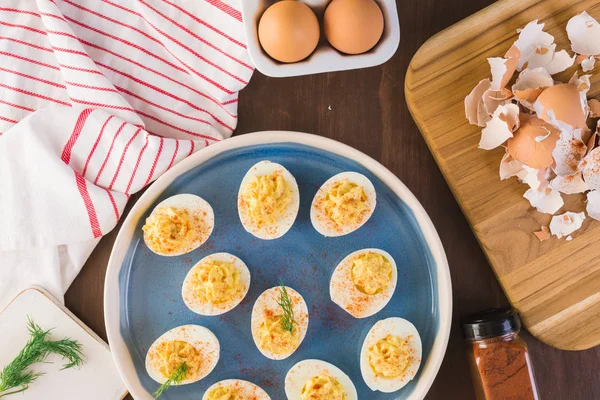 Deviled eggs view