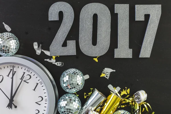 Decorações véspera de Ano Novo — Fotografia de Stock