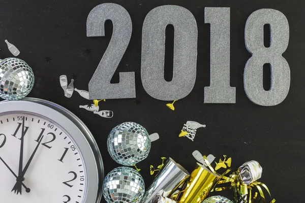 New Year Eve decoraties — Stockfoto