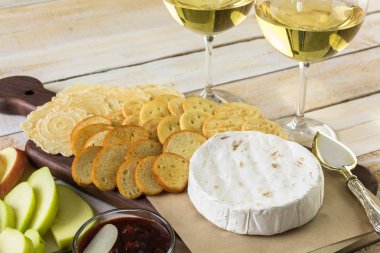 Brie peyniri yakın çekim