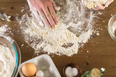 Yapılmış makarna hazırlama