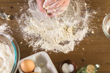 Yapılmış makarna hazırlama