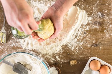 Yapılmış makarna hazırlama