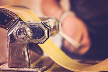 Ev yapımı makarna hazırlama 