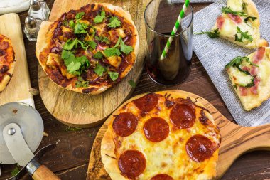 lezzetli küçük pizza
