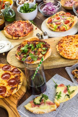 lezzetli küçük pizza