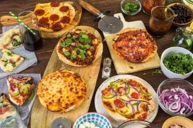 lezzetli küçük pizza