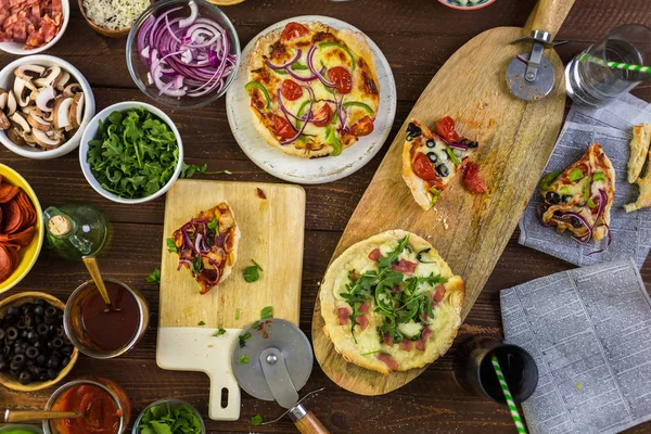 lezzetli küçük pizza