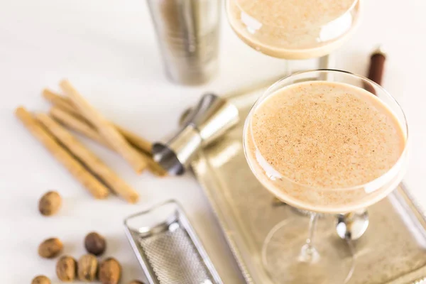 Cocktails au lait de poule — Photo