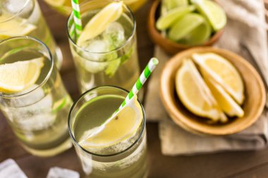 Yeşil çay narenciye ile 