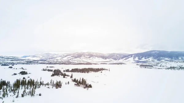 山の空中写真 — ストック写真