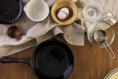  Prepating geleneksel tatlı mısır ekmeği