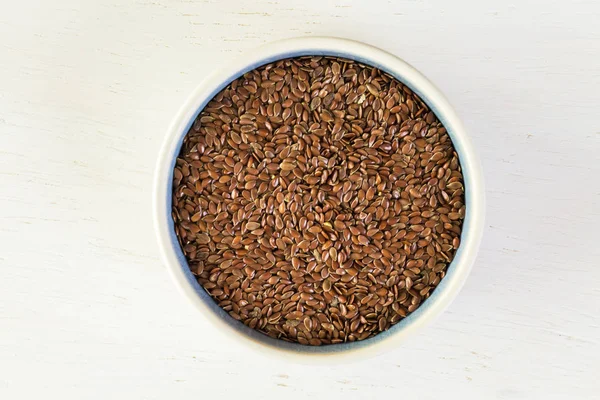 Las semillas de lino se acercan — Foto de Stock