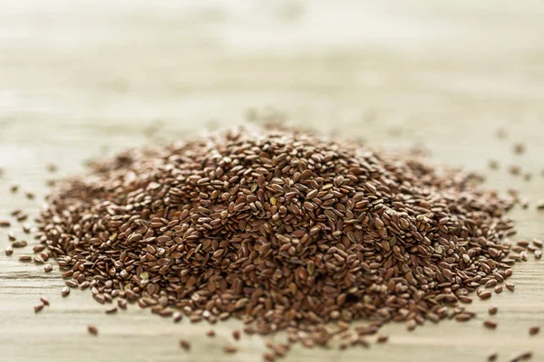 Flax seeds close up — Stock Photo, Image