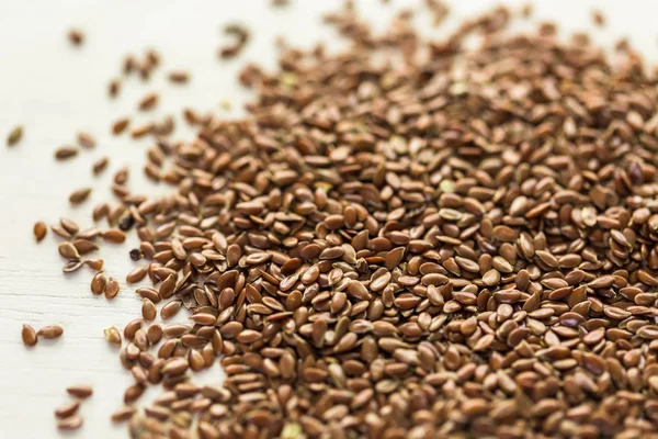 Flax seeds close up — Stock Photo, Image