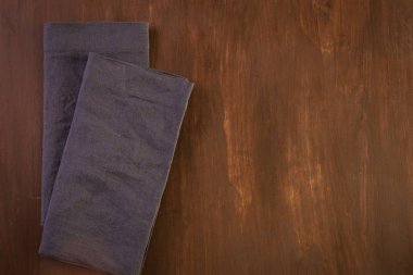 Keten peçeteler görünümü