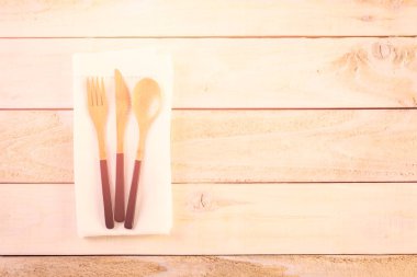 Keten peçete görünümü