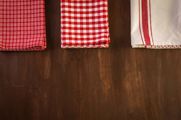 Schotel handdoeken weergave — Stockfoto