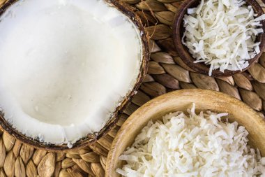 Kurutulmuş Hindistan cevizi pul