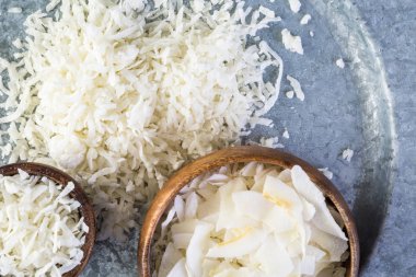 Kurutulmuş Hindistan cevizi pul