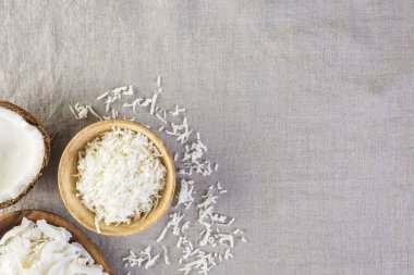 Kurutulmuş Hindistan cevizi pul