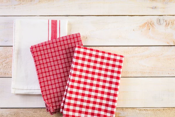 Schotel handdoeken weergave — Stockfoto