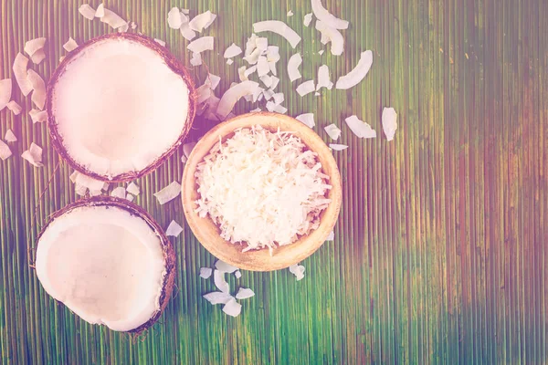 Copos de coco deshidratados —  Fotos de Stock