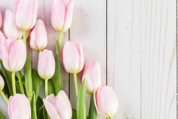 Bouquet of pink tulips — Stock Photo, Image