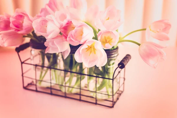 Tulipes rose clair — Photo