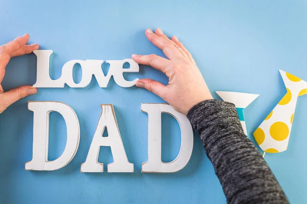 Father's Day sign — Stock Photo, Image