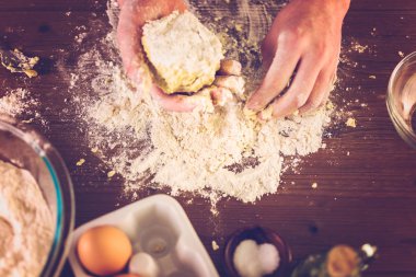 Yapılmış makarna hazırlama