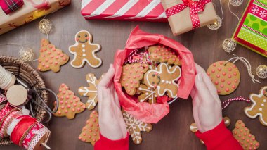 geleneksel zencefilli kurabiye