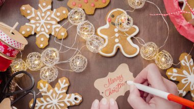 geleneksel zencefilli kurabiye