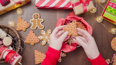 geleneksel zencefilli kurabiye