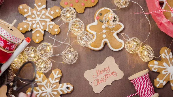 Traditional  Gingerbread cookies — Stock Photo, Image