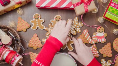 geleneksel zencefilli kurabiye