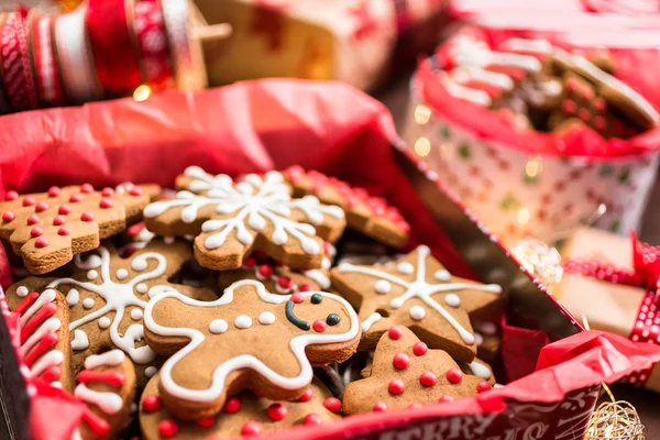 Traditionele peperkoek cookies — Stockfoto