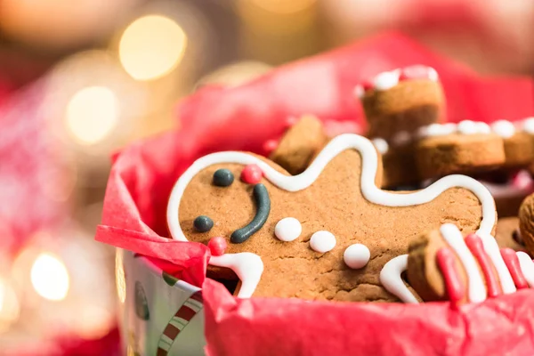 Galletas tradicionales de jengibre — Foto de Stock