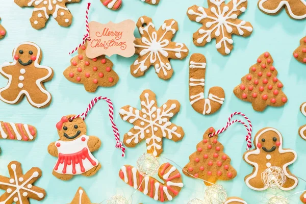 Biscoitos de gengibre tradicionais — Fotografia de Stock