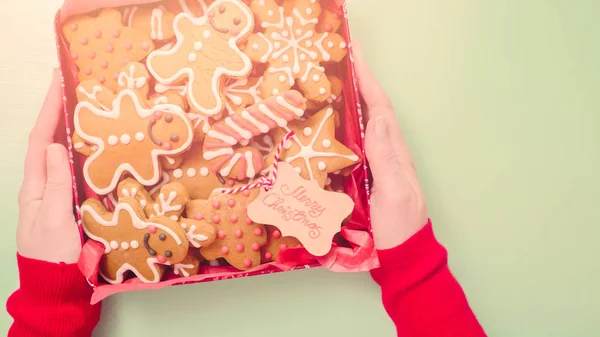 Παραδοσιακό μελόψωμο cookies — Φωτογραφία Αρχείου