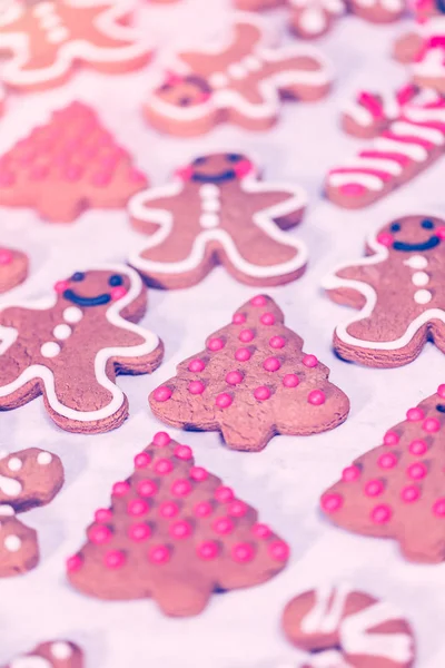 Making Gingerbread cookies — Stock Photo, Image