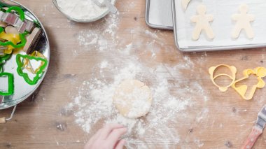 Şekerli Kurabiye Pişirme