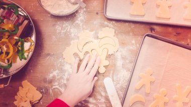 Şekerli Kurabiye Pişirme