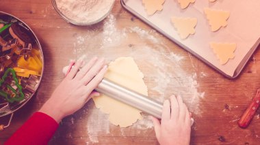 Şekerli Kurabiye Pişirme