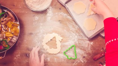 Şekerli Kurabiye Pişirme