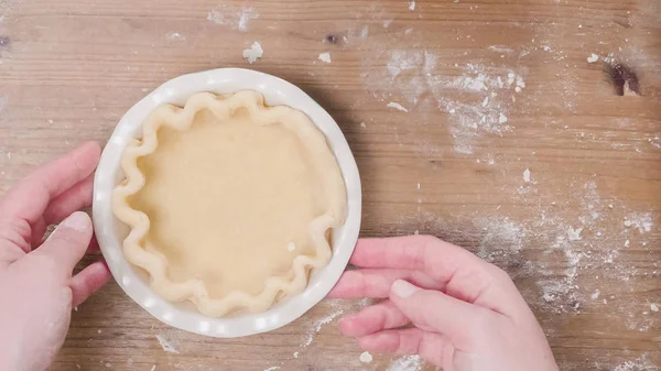 Making Pumpkin pie — Stock Photo, Image