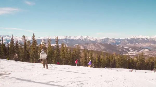 Vue ski alpin — Photo