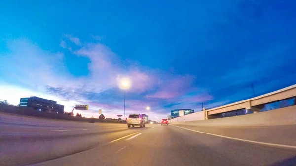 Snelweg weergave — Stockfoto