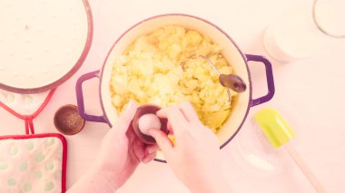 mashed potatoes recipe clipart